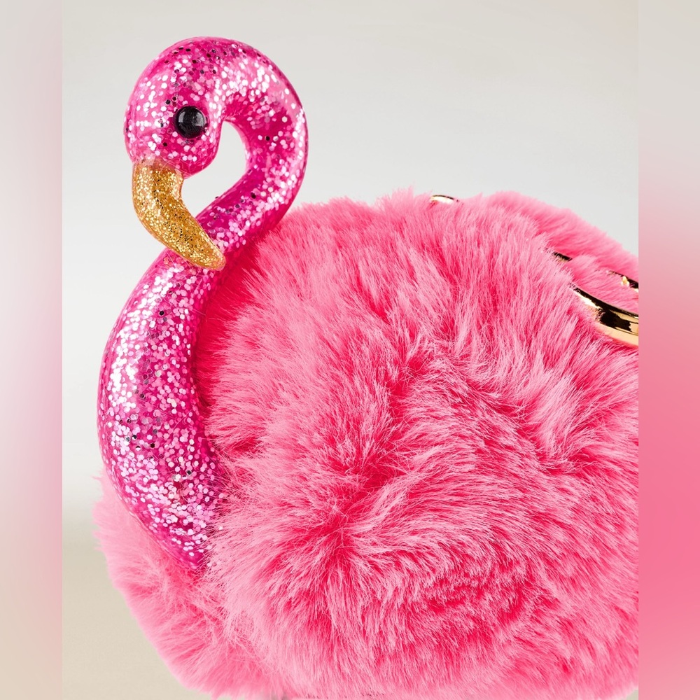 Bath and body works Flamingo Pom hand sanitizer holder - Picture 2 of 3